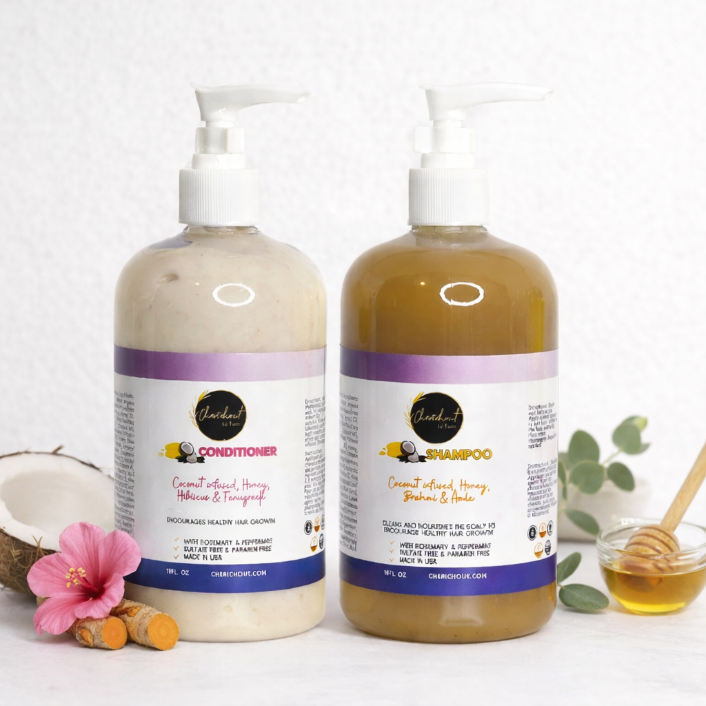 Cherichout Shampoo & Conditioner for hair growth